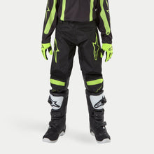 ALPINESTARS 2024 YOUTH RACER LURV PANTS - BLACK FLURO YELLOW