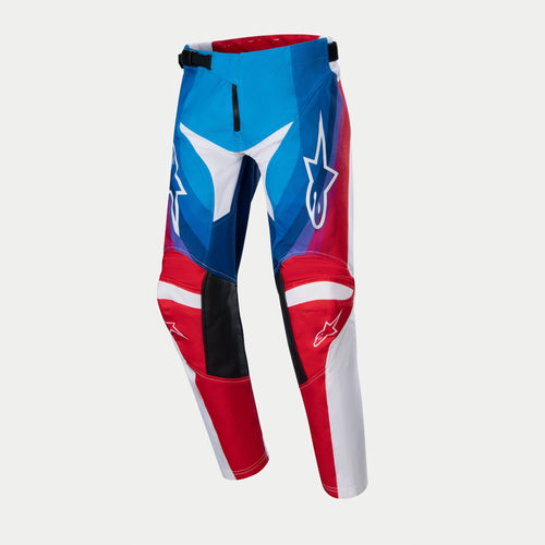 ALPINESTARS 2024 YOUTH RACER PNEUMA PANTS - BLUE MARS RED WHITE