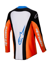 ALPINESTARS 2025 TECHSTAR MELT JERSEY - ORANGE BLUE