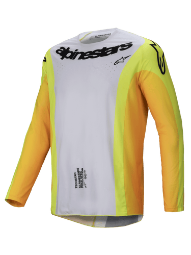 ALPINESTARS 2025 TECHSTAR MELT JERSEY - YELLOW BLACK