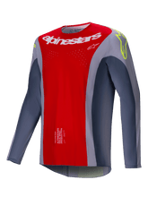 ALPINESTARS 2025 TECHSTAR MELT JERSEY - BRIGHT RED GRAY