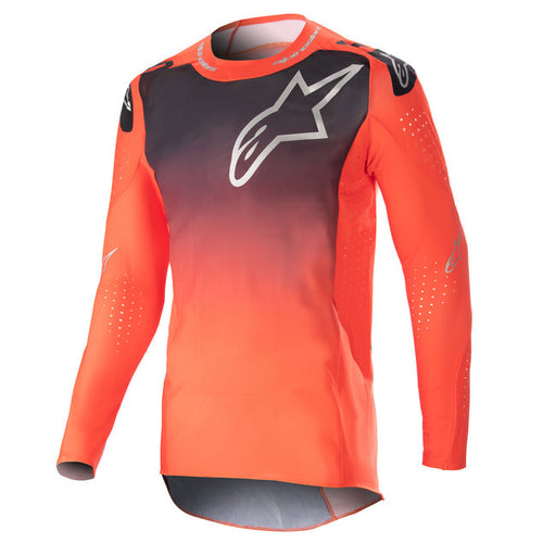 ALPINESTARS 2023 SUPERTECH RISEN JERSEY - HOT ORANGE BLACK