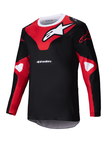 ALPINESTARS 2025 RACER VEIL JERSEY - BLACK BRIGHT RED