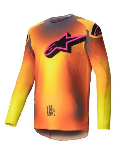 ALPINESTARS 2025 SUPERTECH LIPAN JERSEY - YELLOW PINK