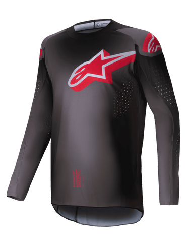 ALPINESTARS 2025 SUPERTECH LIPAN JERSEY - SMOKE BRIGHT RED