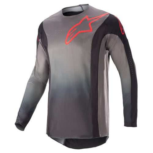 ALPINESTARS 2023 TECHSTAR SEIN JERSEY - BLACK NEON RED