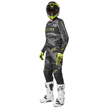 ALPINESTARS 2022 RACER TACTICAL JERSEY - BLACK GREY CAMO YELLOW FLURO