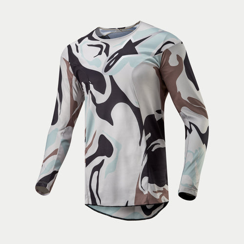 ALPINESTARS 2024 RACER TACTICAL JERSEY - IRON CAMO DUST GRAY