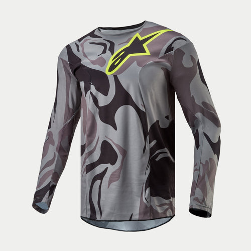 ALPINESTARS 2024 RACER TACTICAL JERSEY - CAST GRAY CAMO MAGNET