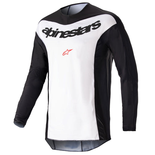 ALPINESTARS 2023 FLUID LURV JERSEY - BLACK WHITE