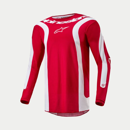 ALPINESTARS 2024 FLUID LURV JERSEY - MARS RED WHITE