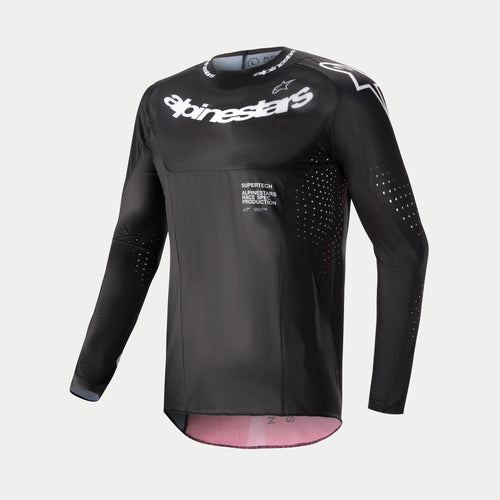 ALPINESTARS 2024 SUPERTECH WARD JERSEY - BLACK RED BERRY