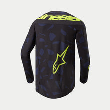 ALPINESTARS 2024 TECHSTAR RANTERA JERSEY - BLACK NAVY FLURO YELLOW