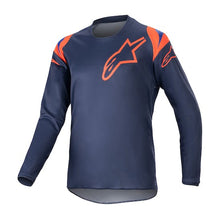 ALPINESTARS 2023 YOUTH RACER NARIN JERSEY - NIGHT NAVY HOT ORANGE