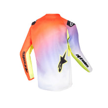 ALPINESTARS 2024 YOUTH RACER LUCENT JERSEY - WHITE NEON RED FLURO YELLOW