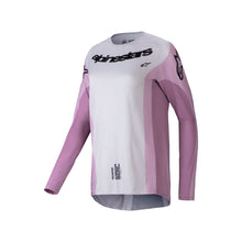 ALPINESTARS 2025 WOMENS TECHSTAR MELT JERSEY - BLUSH BLACK