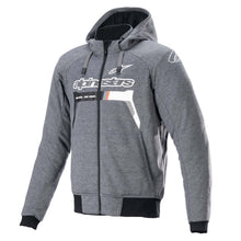 ALPINESTARS CHROME IGNITION HOODIE MELANGE/DARK GREY/WHITE