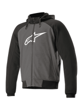 ALPINESTARS CHROME SPORT CASUAL HOODY - ANTHRACITE/BLACK/WHITE