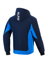 ALPINESTARS RADIUM TECH NIGHT NAVY/ROYAL BLUE HOODIE JACKET