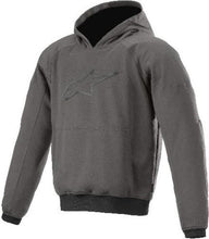 ALPINESTARS AGELESS ARAMID LINED GRAY MELANGE TEXTILE HOODIE JACKET