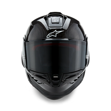 ALPINESTARS SUPERTECH R10 SOLID MATTE/GLOSS BLACK CARBON HELMET