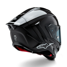 ALPINESTARS SUPERTECH R10 SOLID MATTE/GLOSS BLACK CARBON HELMET
