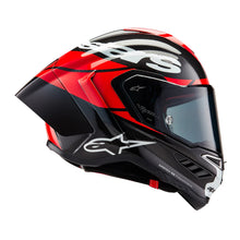 ALPINESTARS SUPERTECH R10 HELMET - ELEMENT CARBON RED WHITE