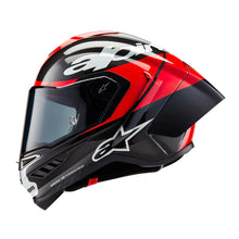 ALPINESTARS SUPERTECH R10 HELMET - ELEMENT CARBON RED WHITE