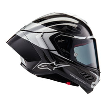 ALPINESTARS SUPERTECH R10 HELMET - ELEMENT CARBON SILVER BLACK