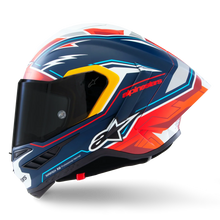 ALPINESTARS SUPERTECH R10 LIMITED EDITION ACOSTA MATTE BLUE/RED/WHITE HELMET