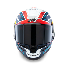 ALPINESTARS SUPERTECH R10 LIMITED EDITION ACOSTA MATTE BLUE/RED/WHITE HELMET