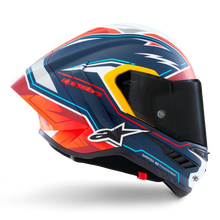 ALPINESTARS SUPERTECH R10 LIMITED EDITION ACOSTA MATTE BLUE/RED/WHITE HELMET