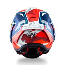 ALPINESTARS SUPERTECH R10 LIMITED EDITION ACOSTA MATTE BLUE/RED/WHITE HELMET