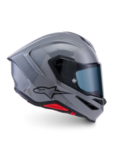 ALPINESTARS SR7 SOLID HELMET ECE 22.06 - GREY GLOSS