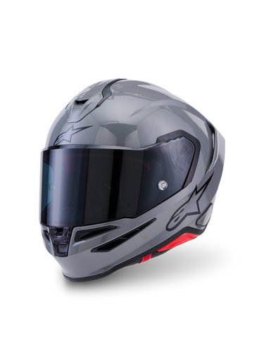 ALPINESTARS SR7 SOLID HELMET ECE 22.06 - GREY GLOSS