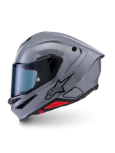 ALPINESTARS SR7 SOLID HELMET ECE 22.06 - GREY GLOSS