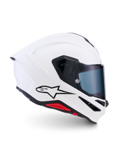ALPINESTARS SR7 SOLID HELMET ECE 22.06 - WHITE GLOSSY