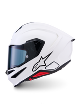 ALPINESTARS SR7 SOLID HELMET ECE 22.06 - WHITE GLOSSY