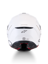 ALPINESTARS SR7 SOLID HELMET ECE 22.06 - WHITE GLOSSY