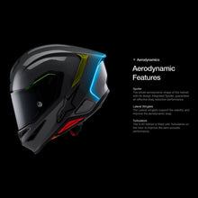ALPINESTARS SUPERTECH R7 LUMEN BLACK/PURPLE/RED/WHITE GLOSS ECE 22.06 HELMET