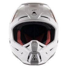 ALPINESTARS SM5 SOLID ECE HELMET - WHITE GLOSSY