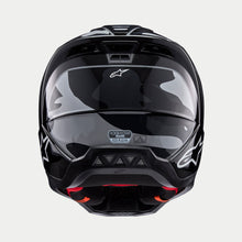 ALPINESTARS SM5 ROVER 2 ECE 22.06 HELMET - BLACK SILVER GLOSS