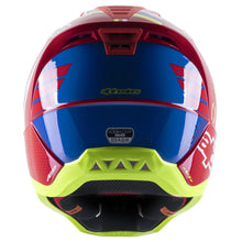 ALPINESTARS SM5 ACTION HELMET - GLOSS RED WHITE FLURO YELLOW