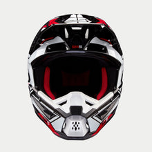 ALPINESTARS SM5 ACTION 2 ECE 22.06 HELMET - BLACK WHITE BRIGHT RED GLOSS