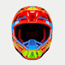 ALPINESTARS SM5 ACTION 2 ECE 22.06 HELMET - FLURO ORANGE CYAN FLURO YELLOW GLOSS