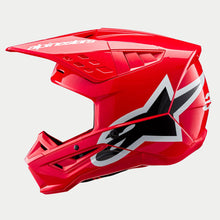 ALPINESTARS SM5 CORP ECE 22.06 HELMET - BRIGHT RED GLOSS