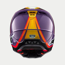 ALPINESTARS SM5 SAIL ECE 22.06 HELMET - VIOLET BLACK SILVER GLOSS