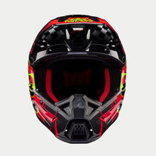 ALPINESTARS SM5 RASH ECE 22.06 HELMET - DARK GRAY BRIGHT RED GLOSS