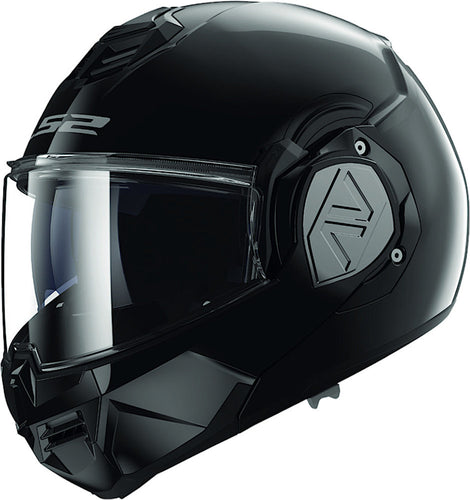 LS2 FF922.06 ADVANT FLIP UP MODULAR HELMET GLOSS BLACK - ECE 22.06
