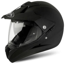 AIROH S5 ADVENTURE MATT BLACK HELMET (Size: Youth Small)